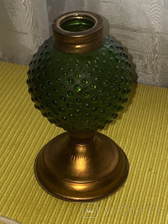 Старая керасиновая лампа(made in Hong Kong), фото №7