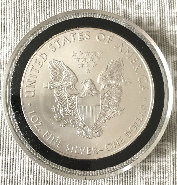 1 долар (dollar) 2017 року, крокуюча Свобода США Unc, фото №3
