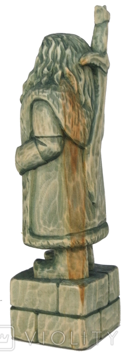 Деревяная статуэтка ручной работы гном Торин Дубощит из к/ф Хоббит, фото №6