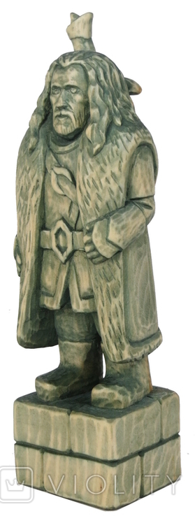 Деревяная статуэтка ручной работы гном Торин Дубощит из к/ф Хоббит, фото №8