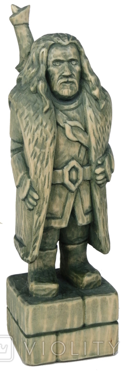 Деревяная статуэтка ручной работы гном Торин Дубощит из к/ф Хоббит, фото №11