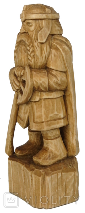 Гном Гимли из Властелин Колец деревяная статуэтка ручной работы, фото №8