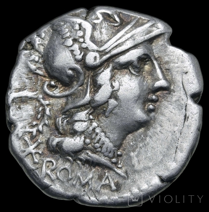 Денарій, Гай Сервілій Ватія, 136 р. до н.е., фото №2