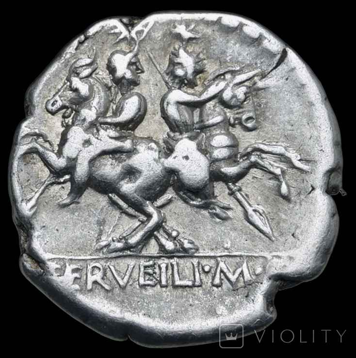 Денарій, Гай Сервілій Ватія, 136 р. до н.е., фото №3