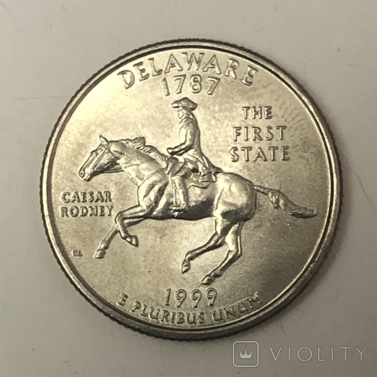 25 центів США 1999, фото №3