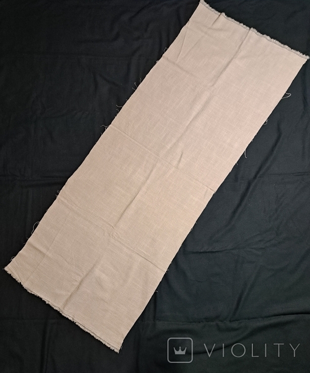 Ткань заготовка тканный рушник полотенце плетение 130/49 см, фото №3