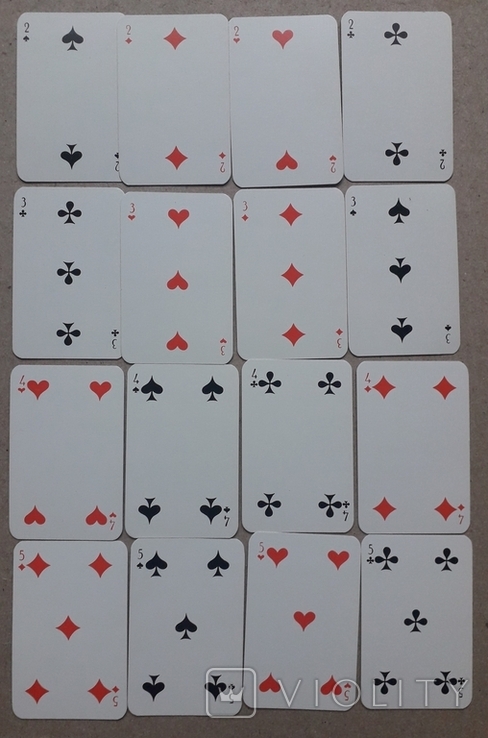 Классические игральные карты, малая колода 55 листов USSR., фото №5