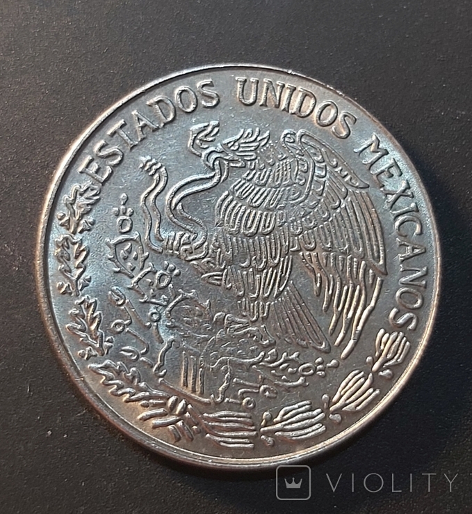 1 песо 1976 Мексика, фото №3