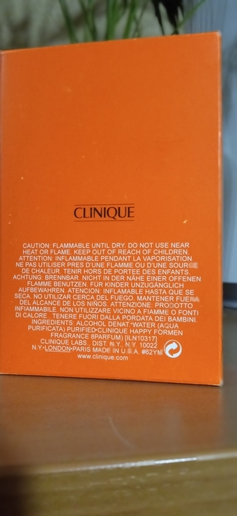 CLINIQUE парфумована туалетна вода "Happy for men" від Clinique 100 ml, фото №9