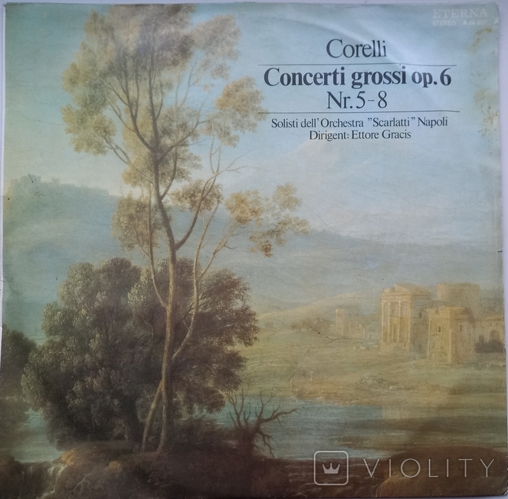 Корелли Concerti Grossi Op 6 Nr. 5-8 Eterna 1976 EX+, фото №2