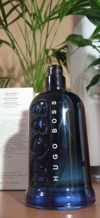 HUGO BOSS туалетная оригинальная вода 100 мл Night BOTTLED, фото №7