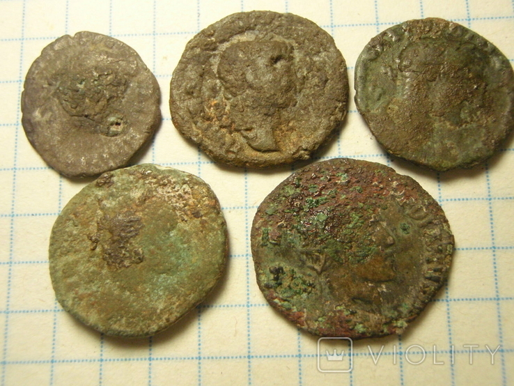 Монеты 5 шт., фото №2