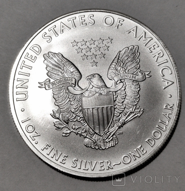 США 1 Доллар 2009. Американский орёл. Шагающая Свобода, фото №3