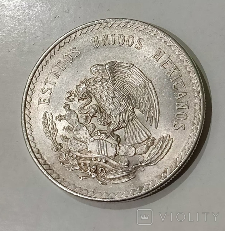 5 песо 1947 года Индеец Мексика с видео, фото №9