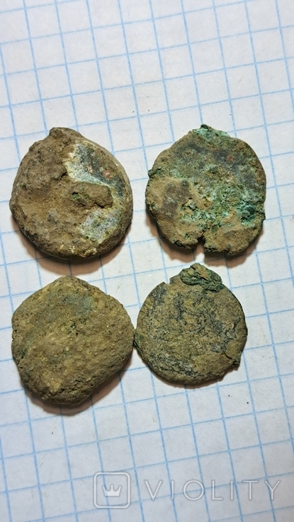 Монети ольвии на чистку., фото №3