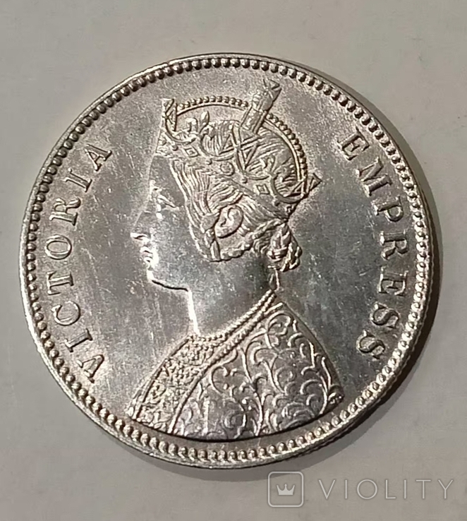 Рупия 1885 года, фото №13