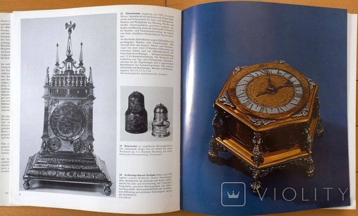 Alte Uhren. Ein Handbuch europischer Tischuhanduhren und Bodenstanduhren., фото №7