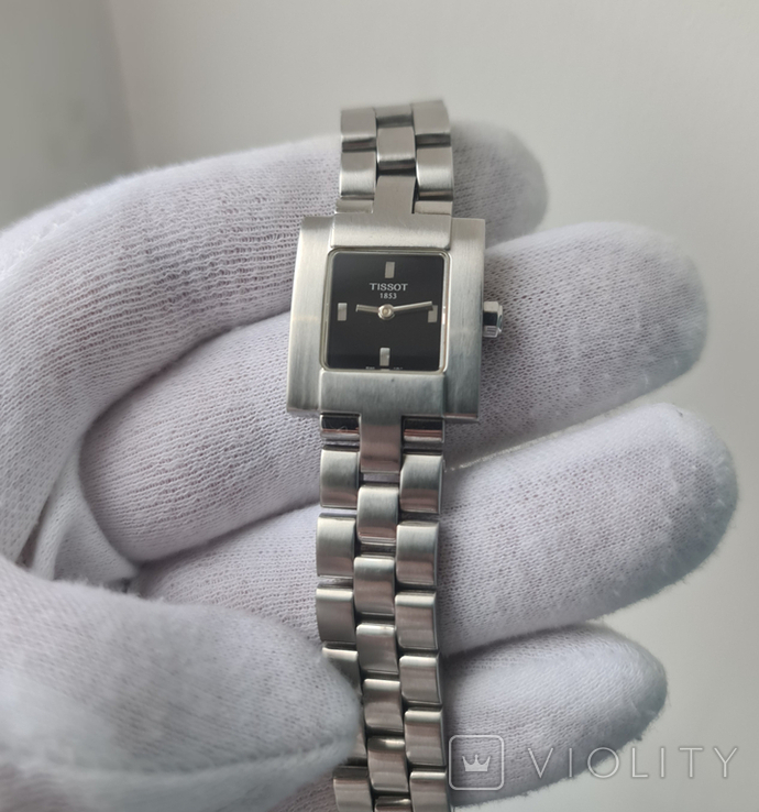 Жіночий годинник Tissot L730K Black Swiss Made Sapphire, фото №3