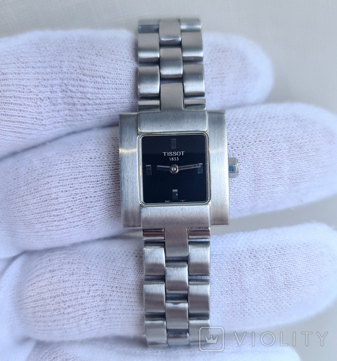 Жіночий годинник Tissot L730K Black Swiss Made Sapphire, фото №8