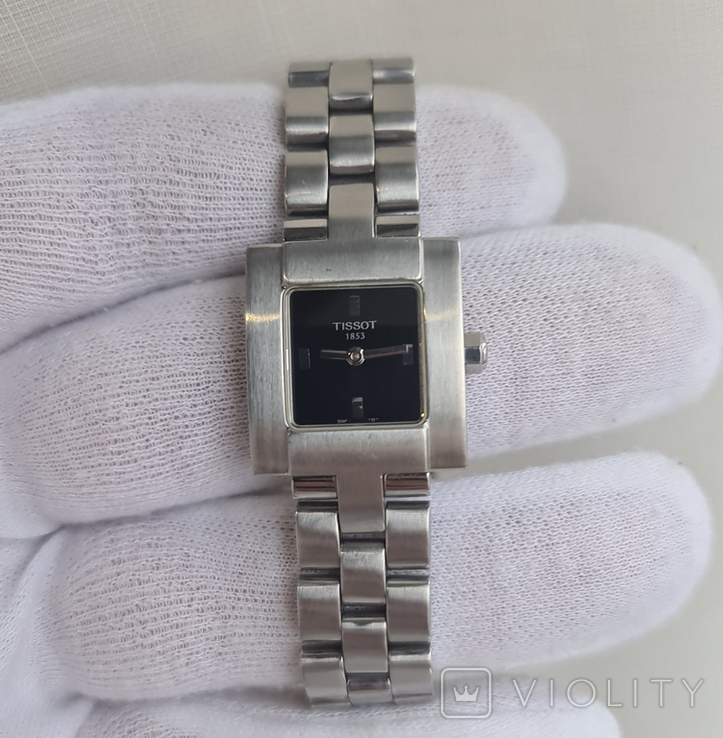 Жіночий годинник Tissot L730K Black Swiss Made Sapphire, фото №9