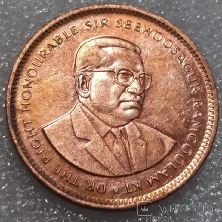 5 центов 2007 года, Маврикий (П1), фото №3