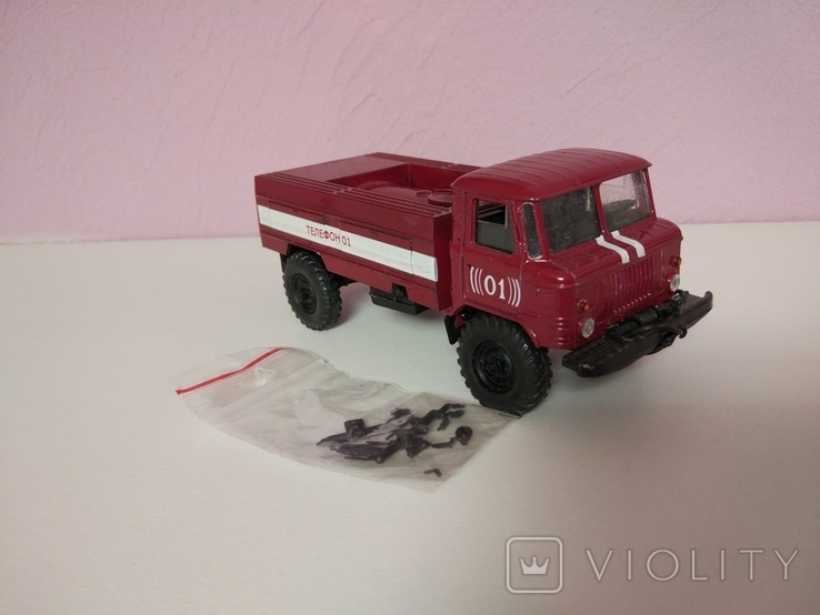 Модель ГАЗ 66 Пожарный, фото №4