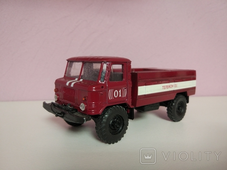Модель ГАЗ 66 Пожарный, фото №2