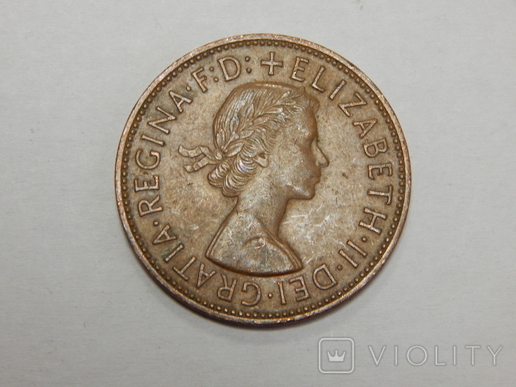 1 пенни, 1962 г Великобритания, фото №3