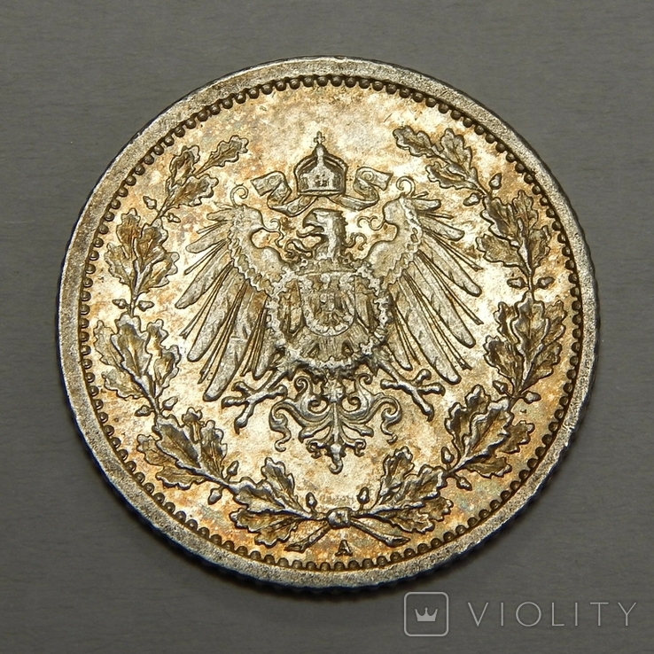 1/2 марки, 1906 г Германия, фото №3