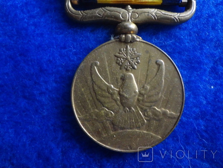 Маньчжоу-Го Медаль "Військовий прикордонний інцидент Номохан" Халкин-Гол 1940 р. в футляре, фото №5