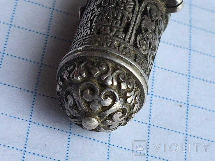 Кулон подвеска Казанской Божьей Матери серебро 925пр. размеры масса на фото, фото №6