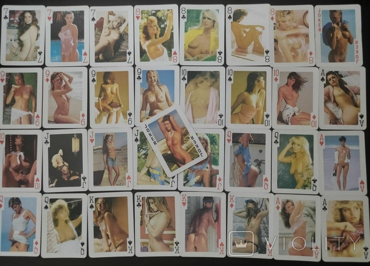 Карты 54 MODELS COLOR Playing Cards, фото №5