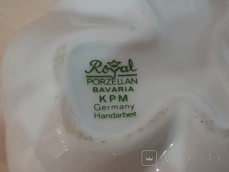 Фарфоровая шкатулка Германия Royal Porzellan Bavaria KPM, фото №6