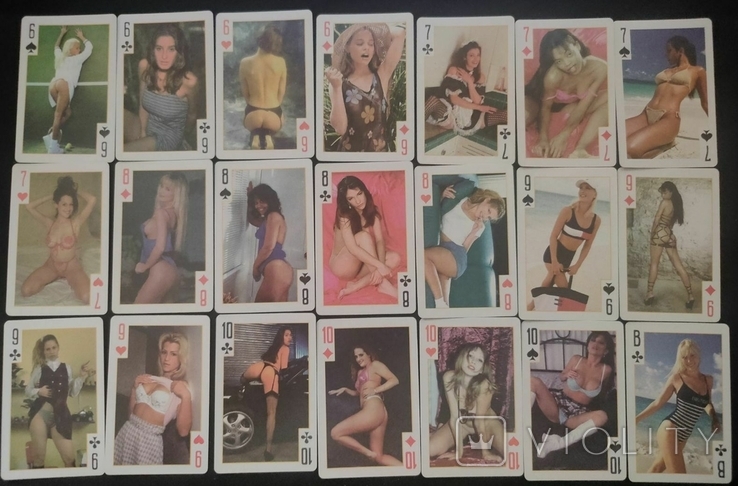 Игральные эротические карты ААА 36 шт. №2032, фото №6