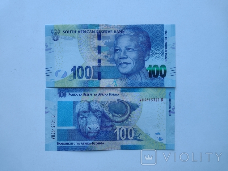 South Africa Южная Африка ЮАР 100 Rand 2015