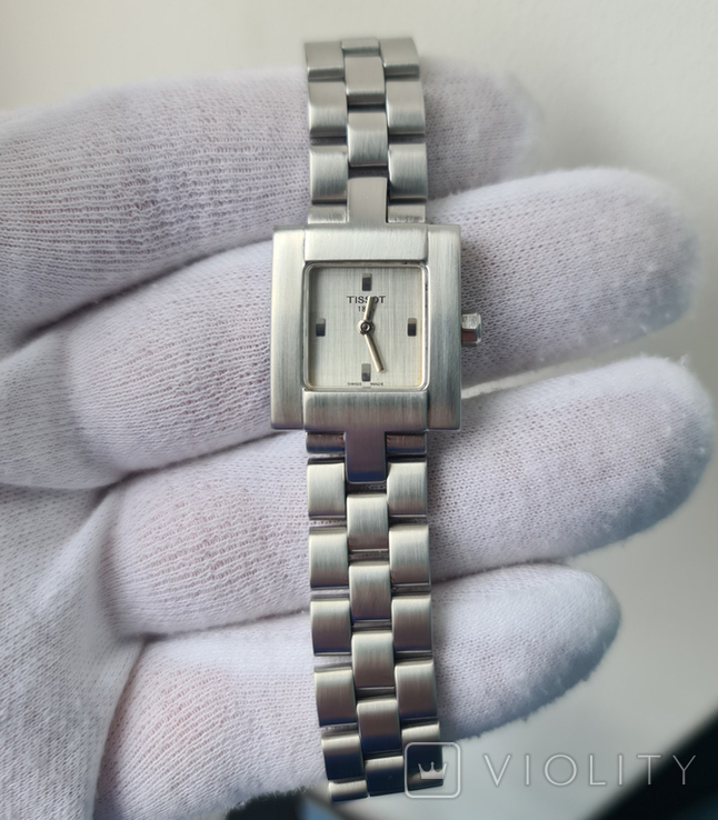 Жіночий годинник Tissot L730K White Swiss Made Sapphire, фото №8