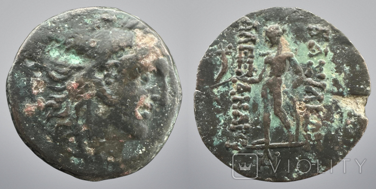 Селевкиды Alexander I Balas 152-145 гг до н.э. (68.19), фото №2
