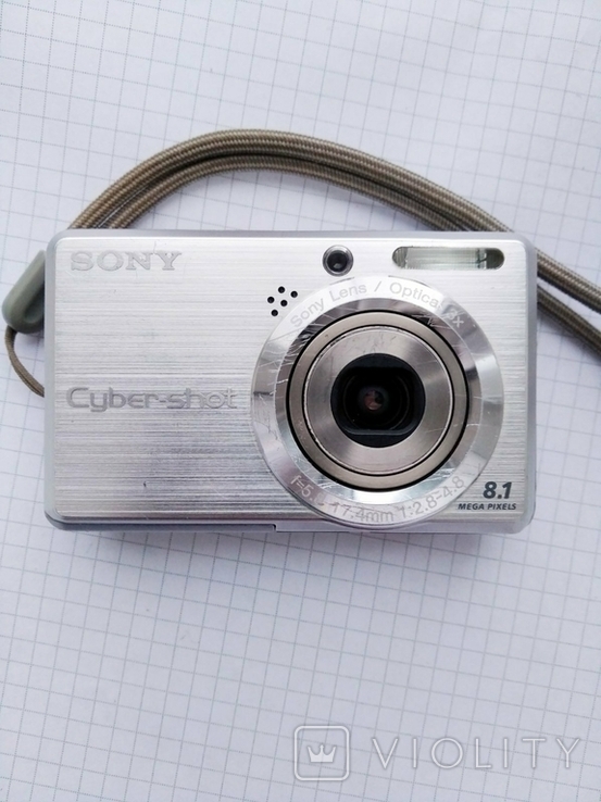 Цифровий фотоапарат Sony Cuber-Shot DSC-S780, фото №3