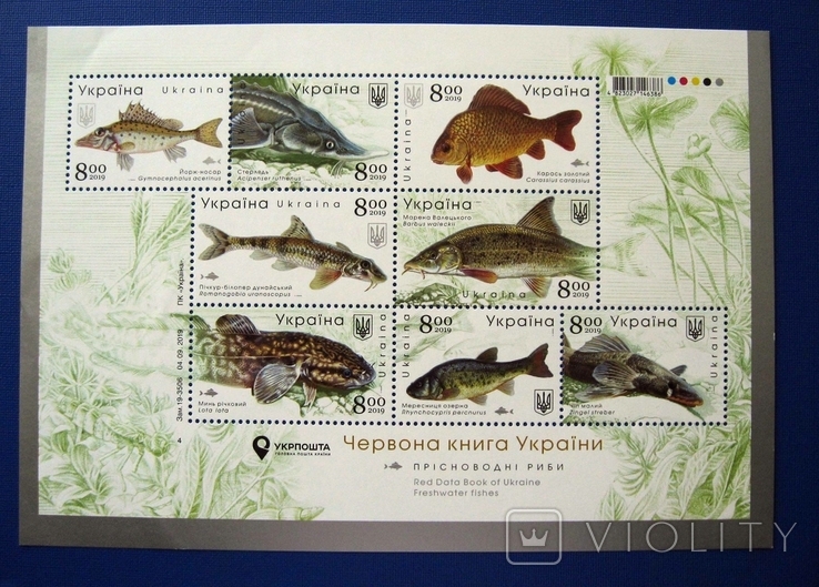 Прісноводні риби 2019 Аркуш №26, фото №2
