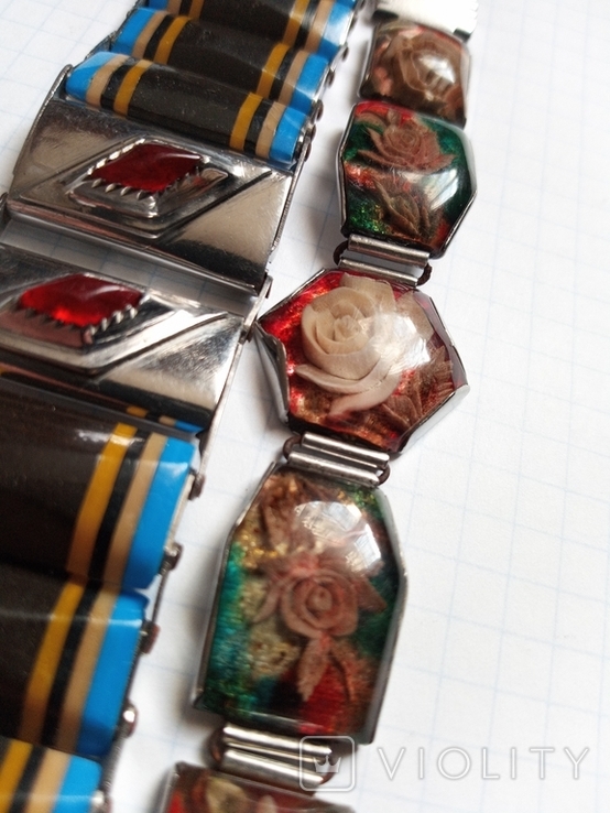 Два браслети для годинників виробництва ВТК 80-х років, фото №8