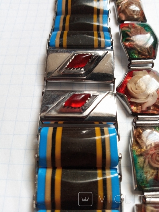 Два браслети для годинників виробництва ВТК 80-х років, фото №9