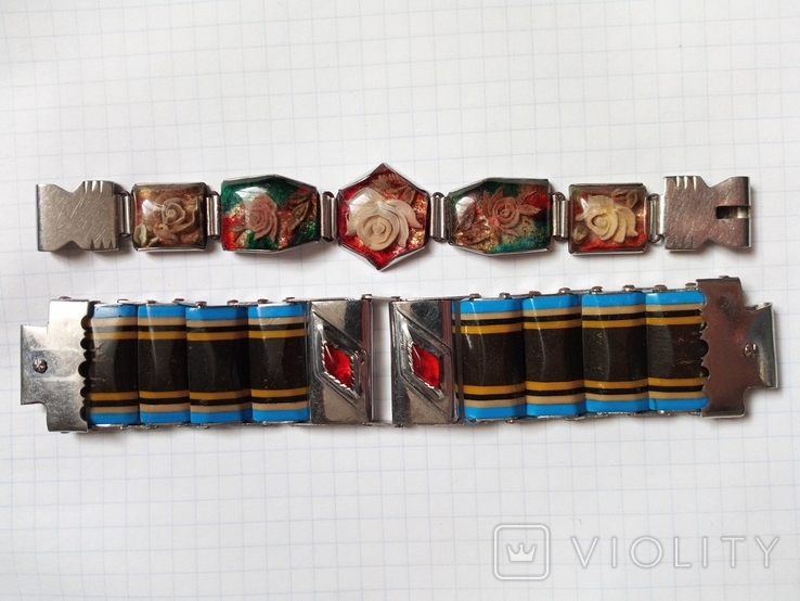Два браслети для годинників виробництва ВТК 80-х років, фото №2