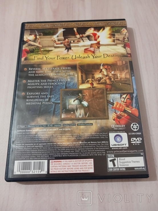 Игра для Sony PlayStation 2 Prince of Persia, фото №6