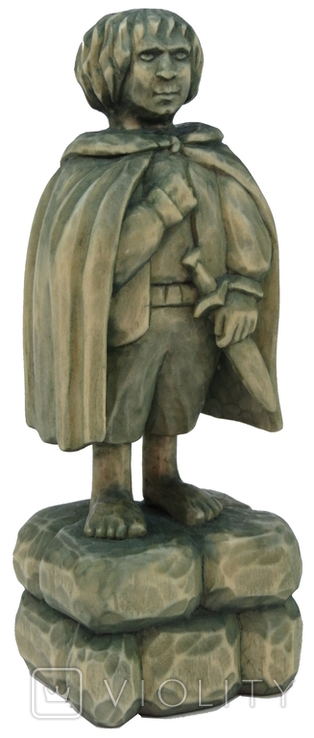 Хоббит Фродо Беггинс из Властелин Колец статуэтка ручной работы, фото №2