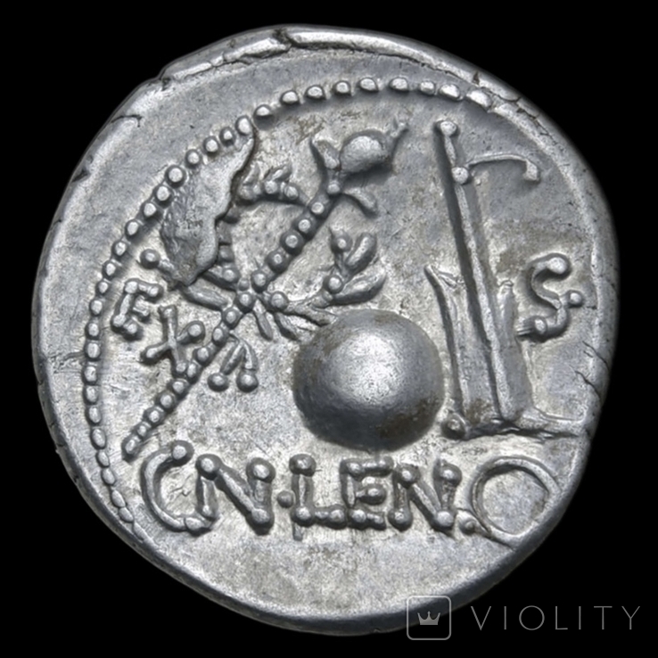 Денарій, Лентул Спінтер, 76/75 р.р. до н.е., фото №3