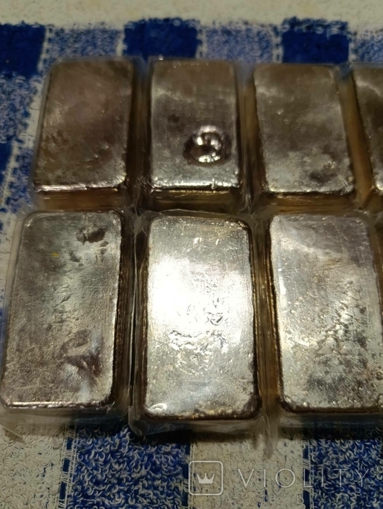 10 Слитков серебра по 500 грамм-5 кг Umicore, фото №9