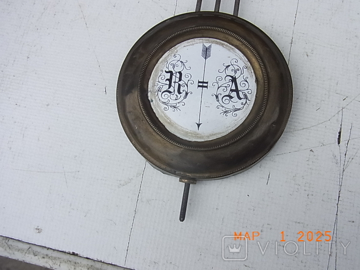 Механізм з маятником G B SILESIA для настінного Годинника з Німеччини, фото №5