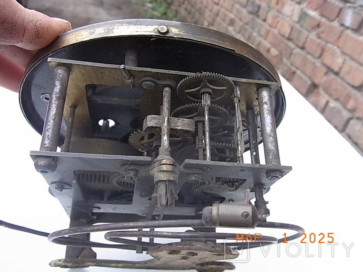 Механізм з маятником G B SILESIA для настінного Годинника з Німеччини, фото №13