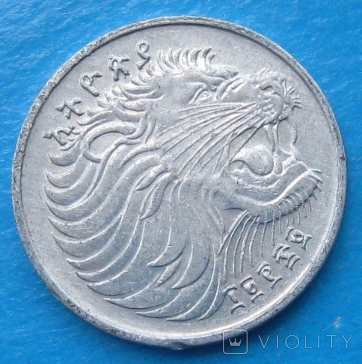 Эфиопия 1 цент, фото №2