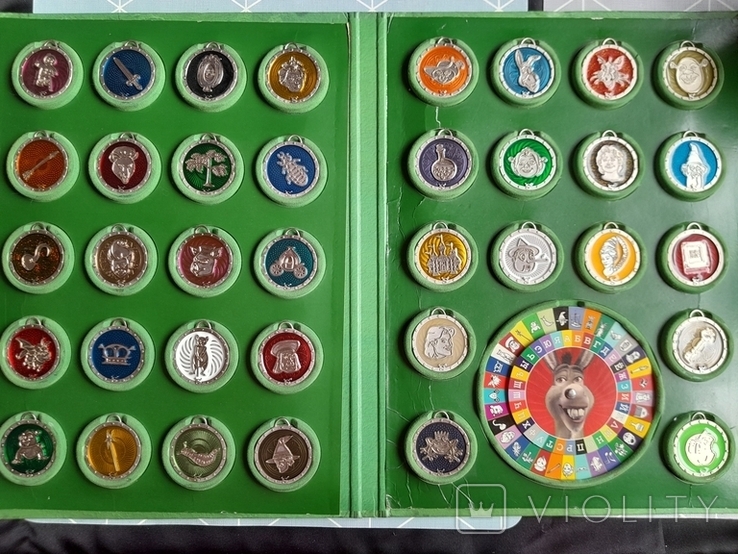 Шрек колекційні медальйони-амулети 36 у лоті, фото №2